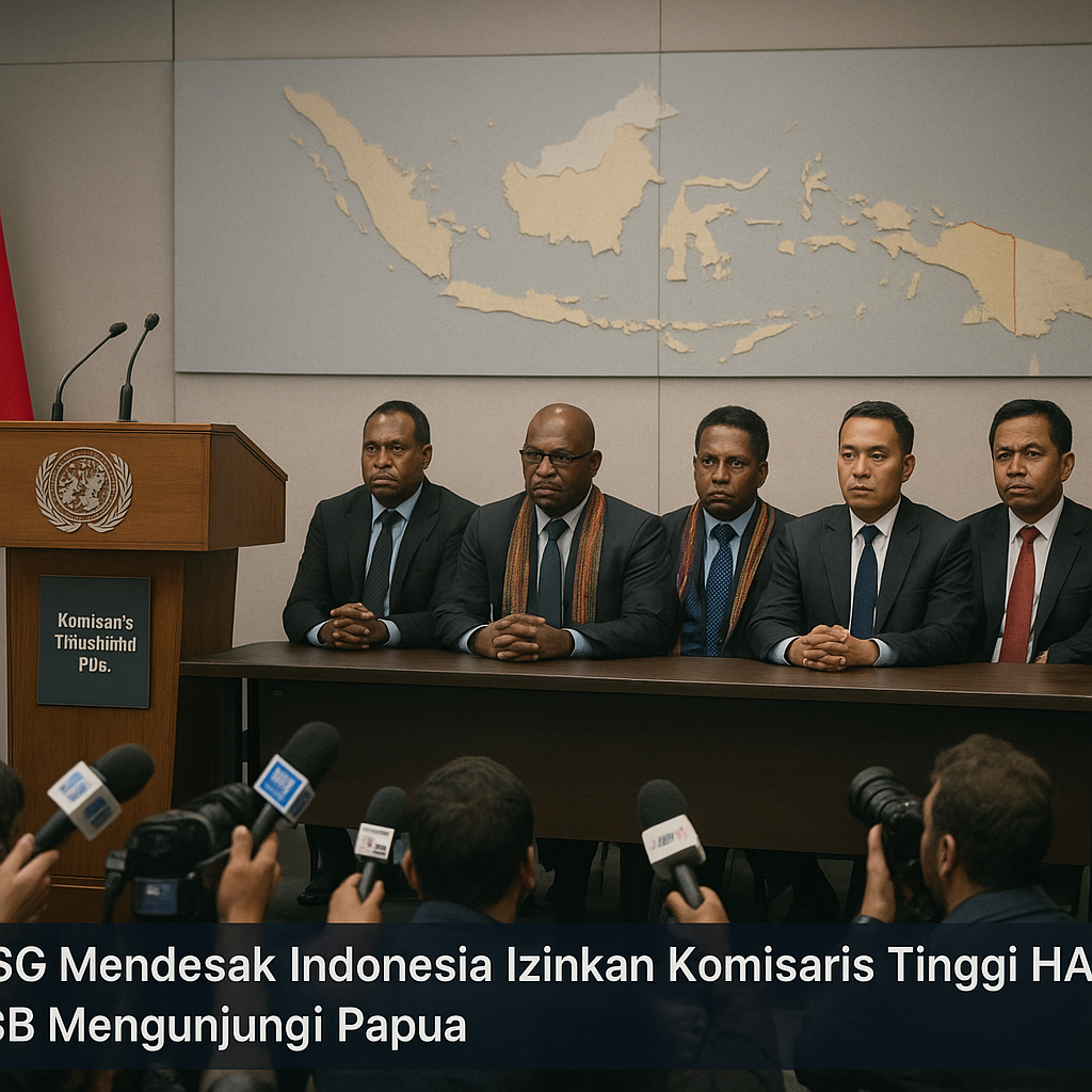 MSG Mendesak Indonesia Izinkan Komisaris Tinggi HAM PBB Mengunjungi Papua