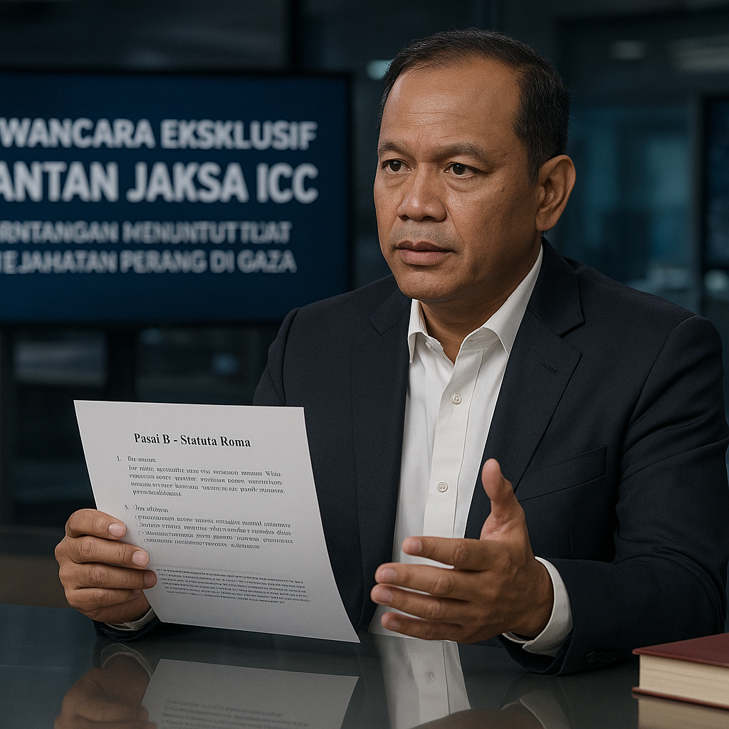Wawancara Eksklusif Mantan Jaksa ICC: Tantangan Menuntut Kejahatan Perang di Gaza di Bawah Tekanan Politik Global