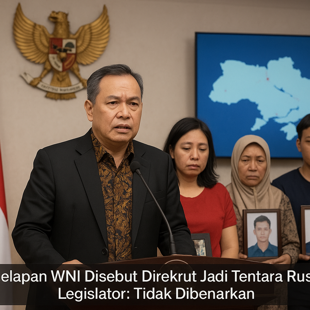 Delapan WNI Disebut Direkrut Jadi Tentara Rusia, Legislator: Tidak Dibenarkan