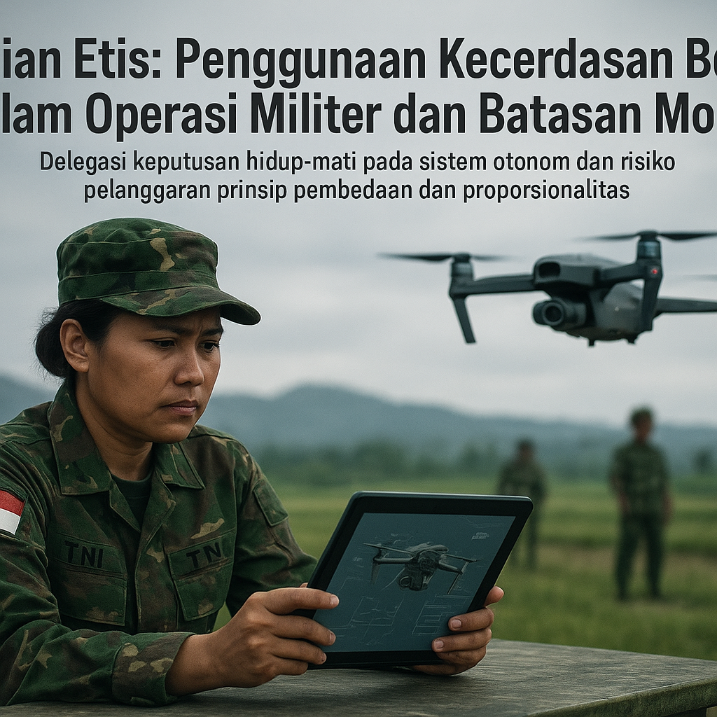 Kajian Etis: Penggunaan Kecerdasan Buatan dalam Operasi Militer dan Batasan Moral