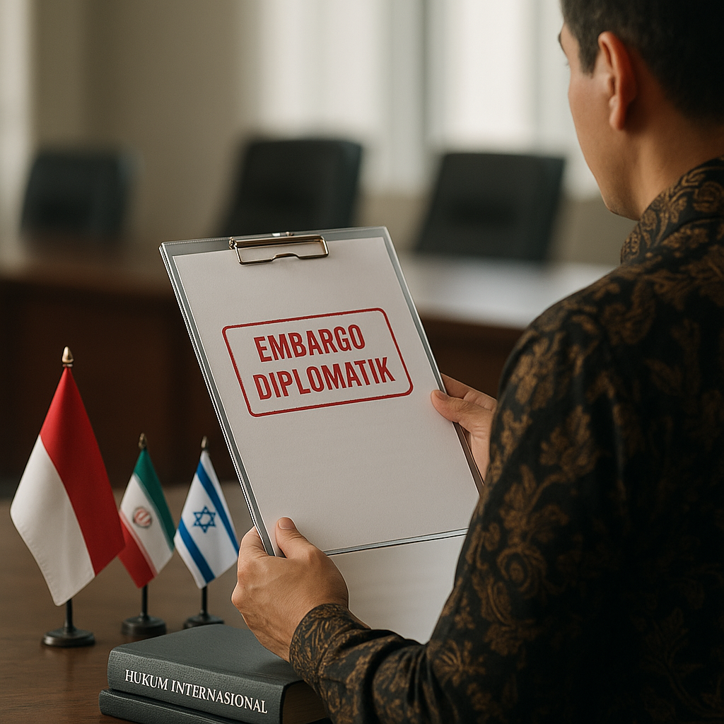 Iran dan Israel: Analisis Sikap Indonesia yang Berpotensi Langgar Netralitas Hukum Internasional