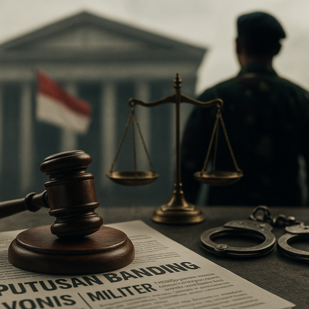 Refleksi Hukum: Vonis Ringan Kasus Andrie Yunus dan Budaya Impunitas di Tubuh Militer