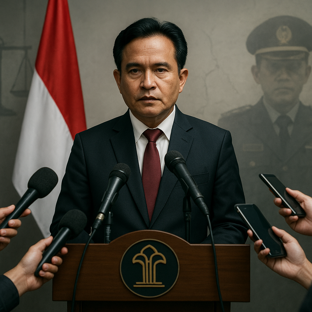 Menko Kumham Tegaskan Kasus Andrie Yunus Tetap Diadili di Peradilan Militer