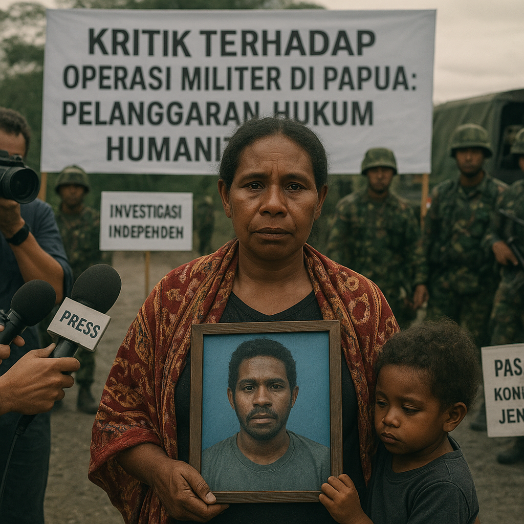 Kritik terhadap Operasi Militer di Papua: Pelanggaran Hukum Humaniter?