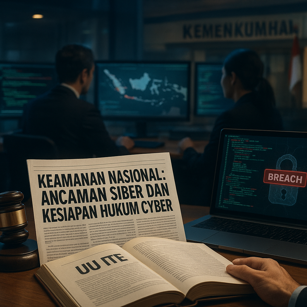 Keamanan Nasional: Ancaman Siber dan Kesiapan Hukum Cyber