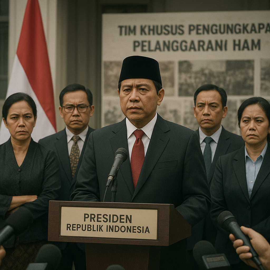 Langkah Presiden Bentuk Tim Khusus Ungkap Pelanggaran HAM Masa Lalu Dinilai Terlambat Tapi Tepat