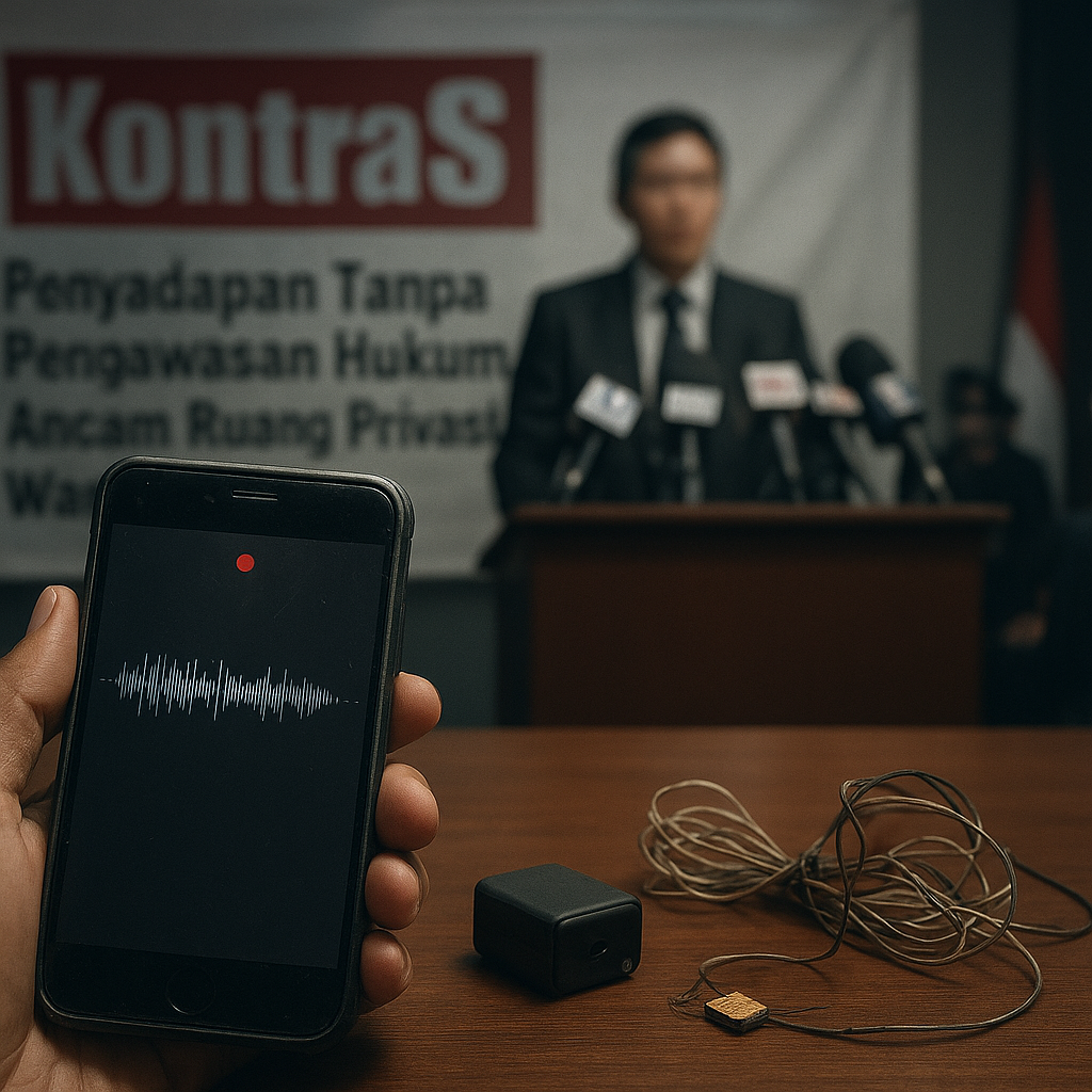KontraS: Praktik Penyadapan Tanpa Pengawasan Hukum Ancam Ruang Privasi Warga
