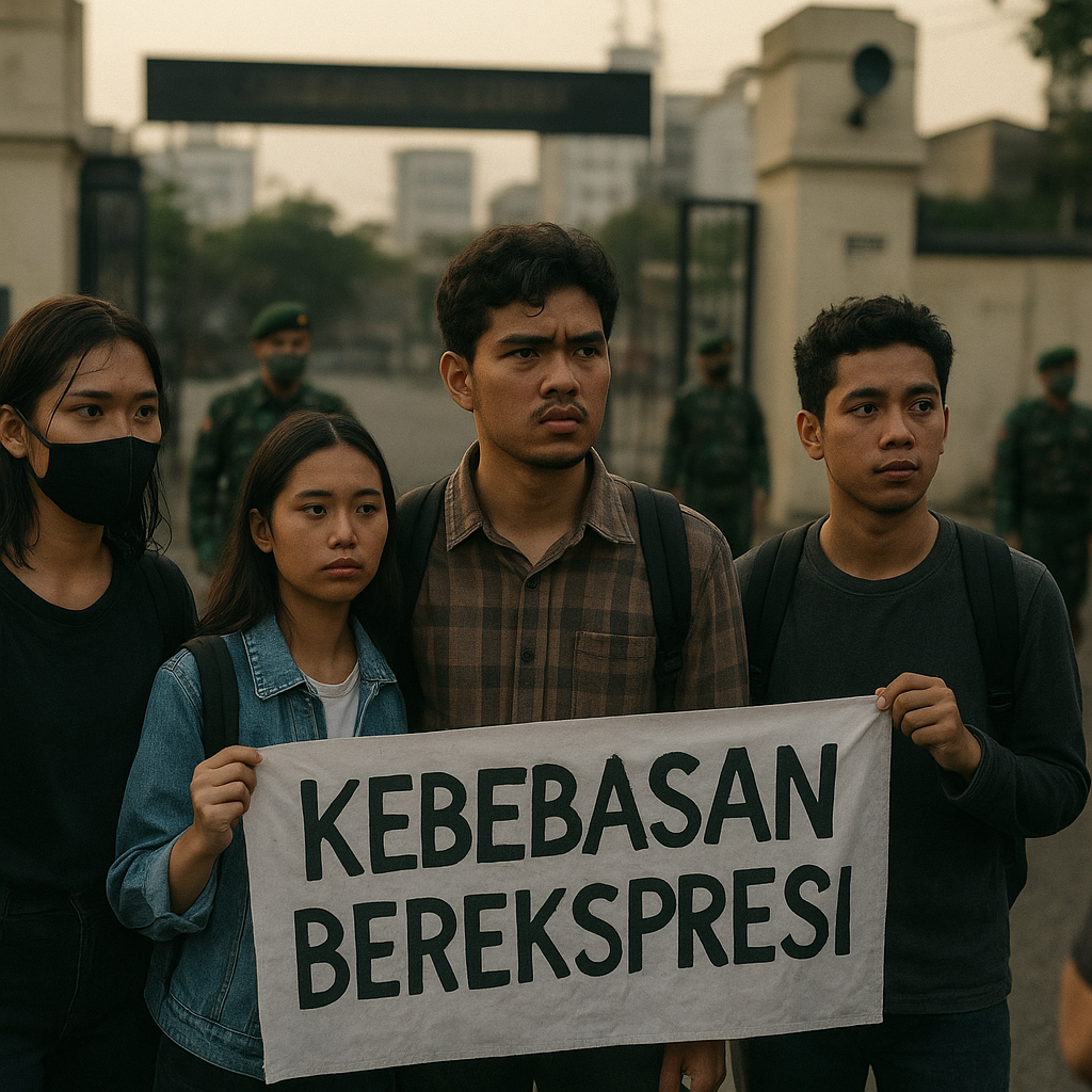 Pelajar Ditangkap Demo Dikirim ke 'Barak', Ancaman bagi Kebebasan Berekspresi?