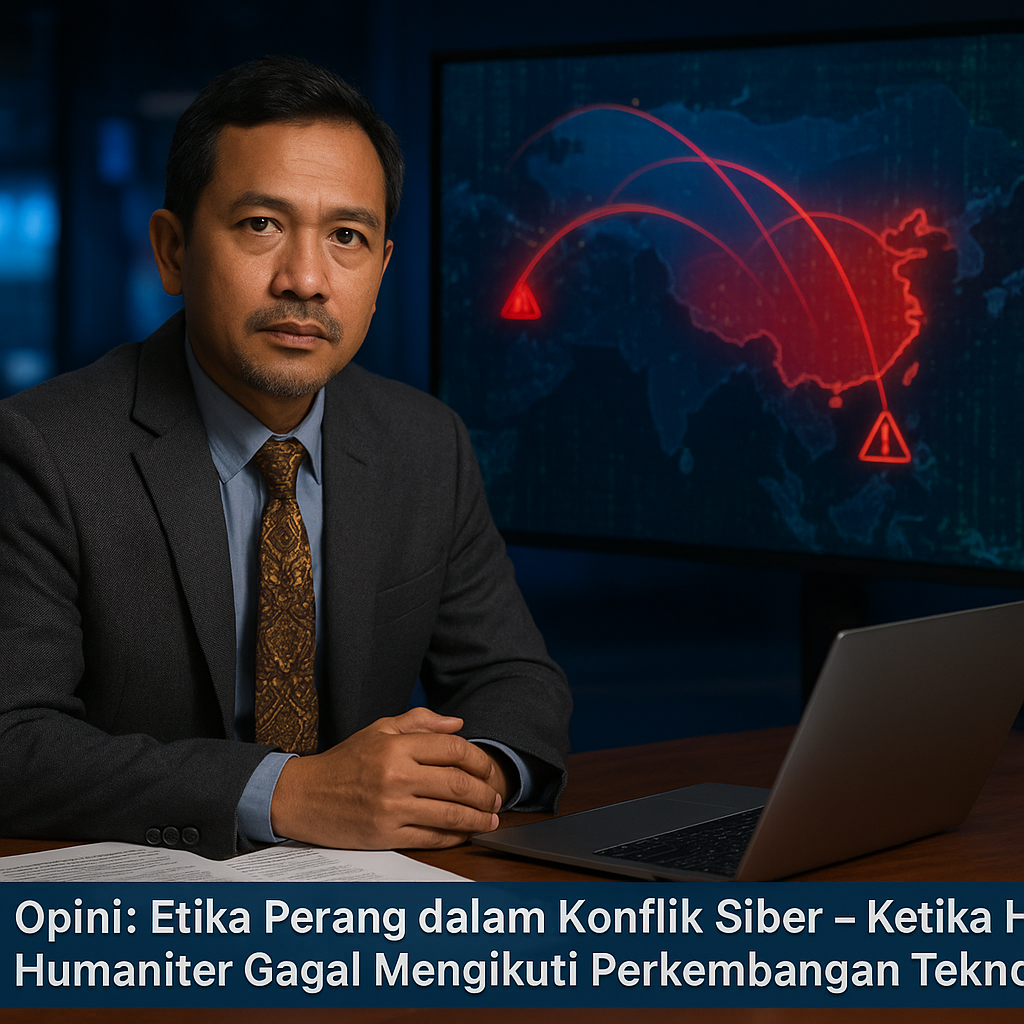 Opini: Etika Perang dalam Konflik Siber – Ketika Hukum Humaniter Gagal Mengikuti Perkembangan Teknologi