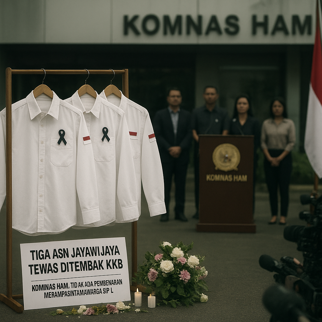 Tiga ASN Jayawijaya Tewas Ditembak KKB, Komnas HAM: Tidak Ada Pembenaran Merampas Nyawa Warga Sipil
