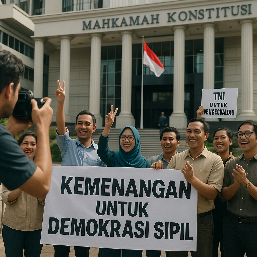 Mahkamah Konstitusi Tolak Judicial Review UU Kamnas, Koalisi Sipil: Kemenangan untuk Demokrasi Sipil