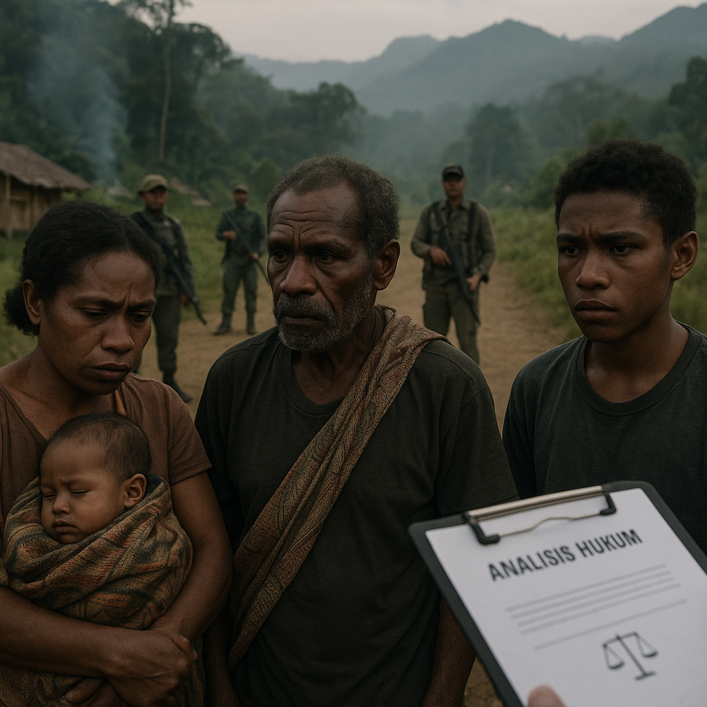 Analisis: Kerentanan Hukum dalam Penanganan KKB dan Ancaman terhadap Warga Sipil di Papua