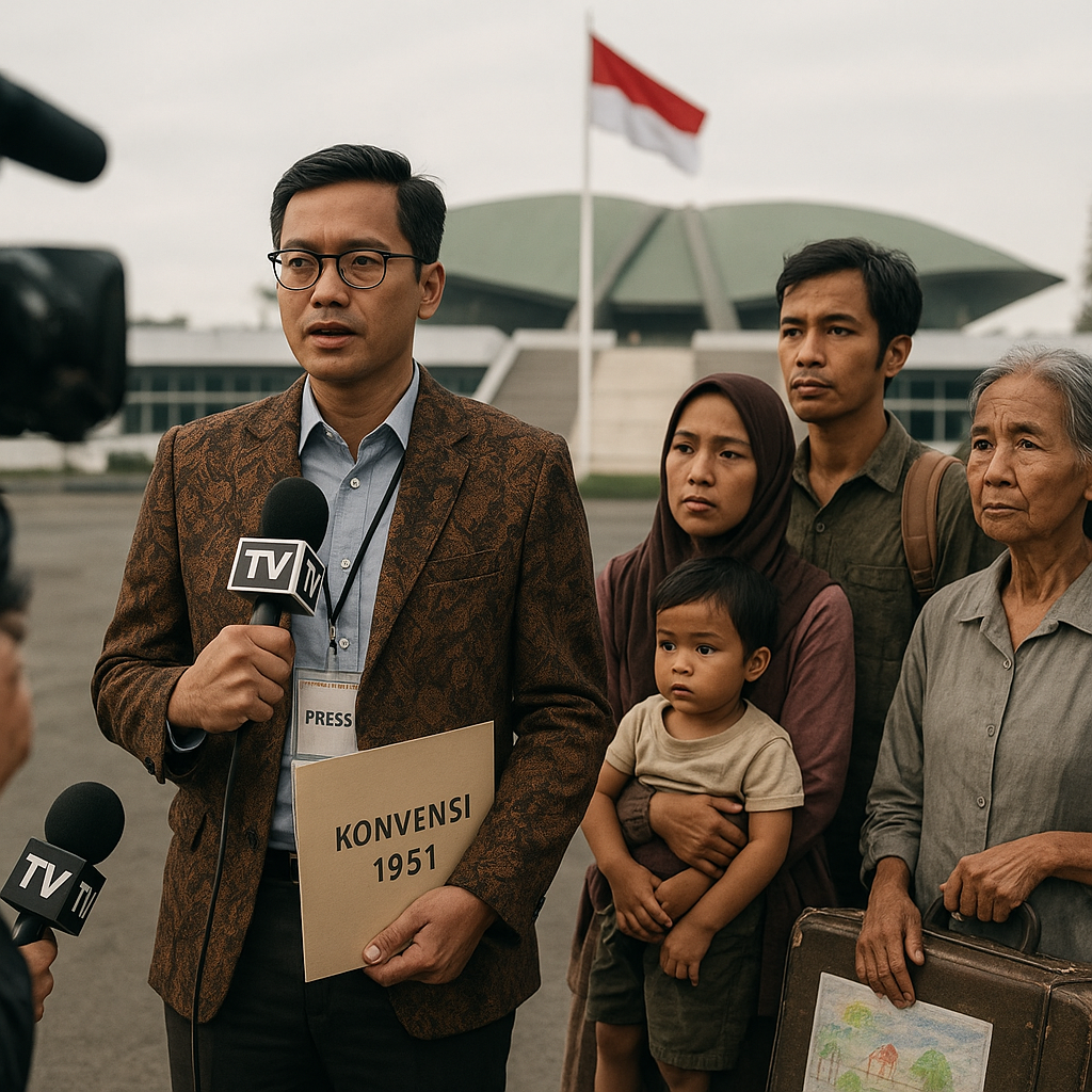 Perlindungan Pengungsi Akibat Konflik, Indonesia Diminta Ratifikasi Konvensi 1951