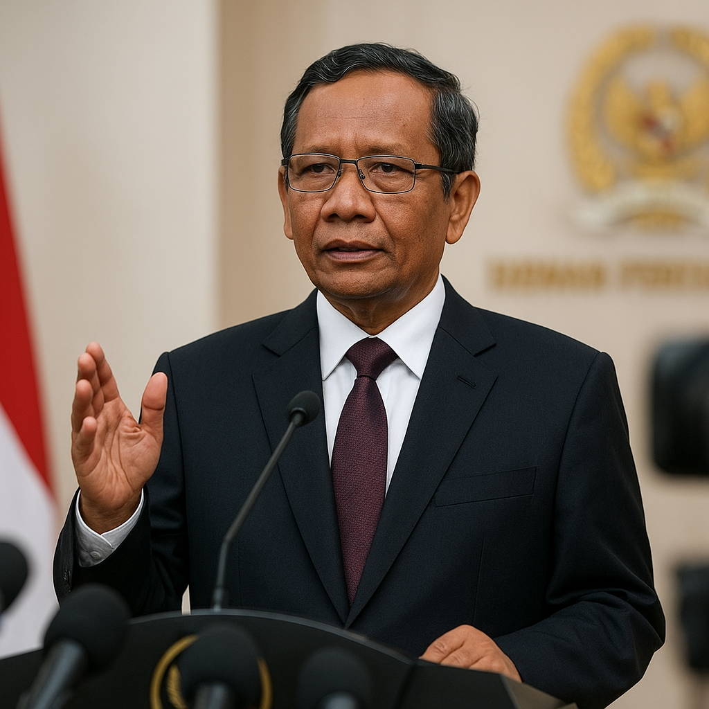 Mahfud MD Soroti Pelanggaran Etika Perang Israel di Gaza: Hukum Humaniter Harus Ditegakkan Tanpa Pandang Bulu