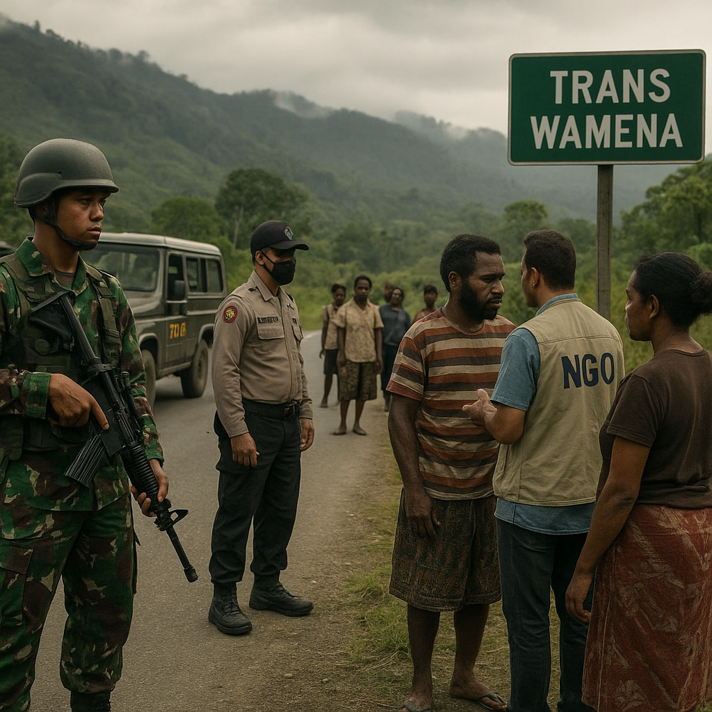 TNI Perkuat Pengamanan di Trans Wamena Pascapenembakan Sopir oleh KKB, Komitmen Perlindungan Warga Sipil Diuji