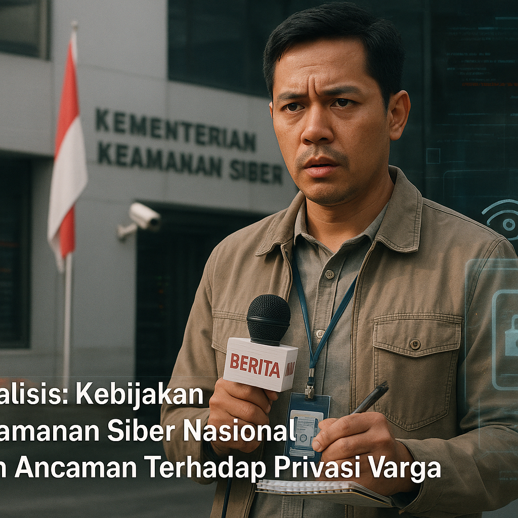 Analisis: Kebijakan Keamanan Siber Nasional dan Ancaman Terhadap Privasi Warga