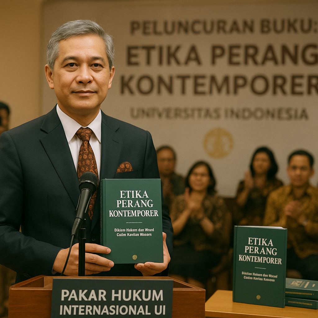 Peluncuran Buku "Etika Perang Kontemporer" oleh Pakar Hukum Internasional UI