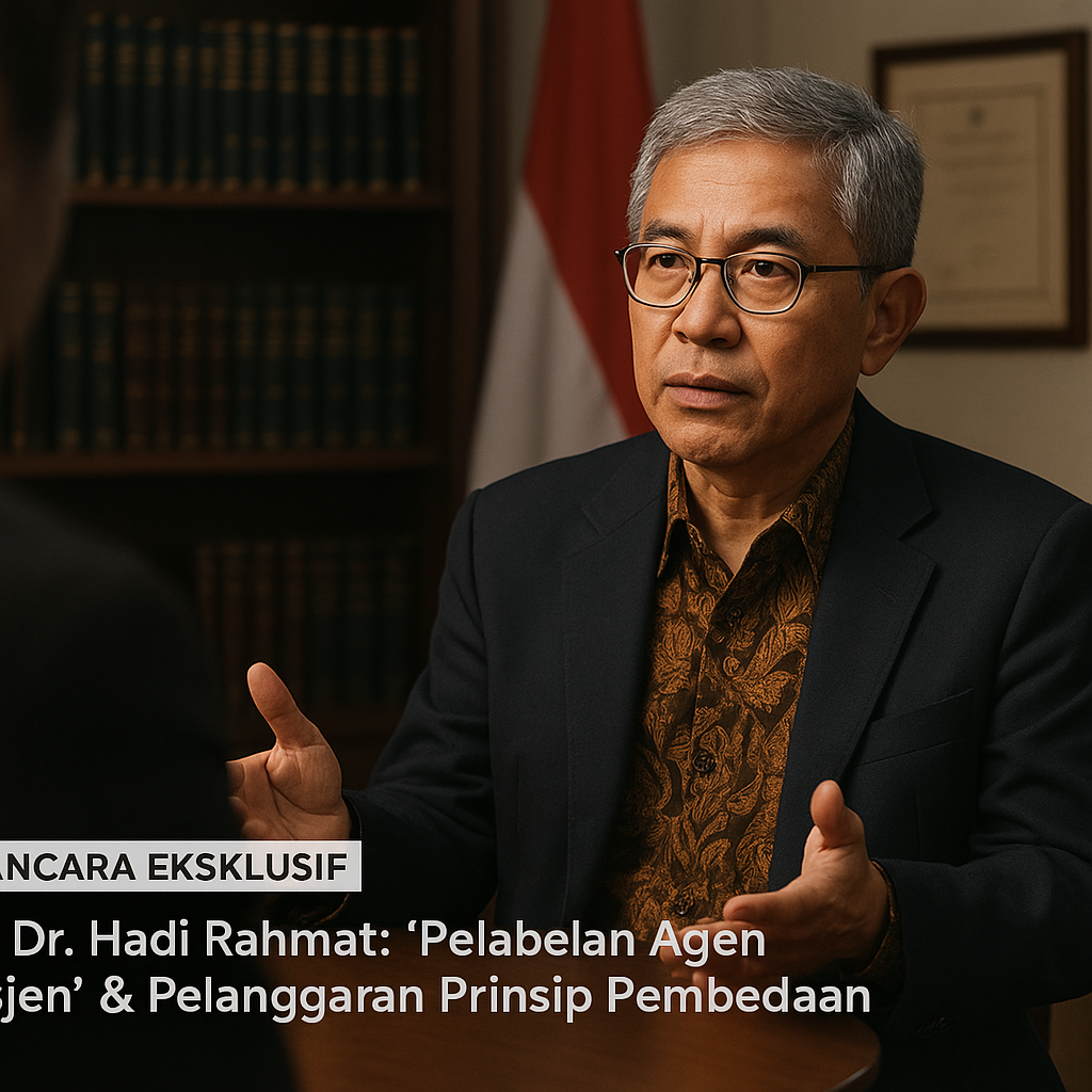 Wawancara Eksklusif dengan Pakar Hukum Humaniter: 'Pelabelan Agen Intelijen' dan Pelanggaran Prinsip Pembedaan