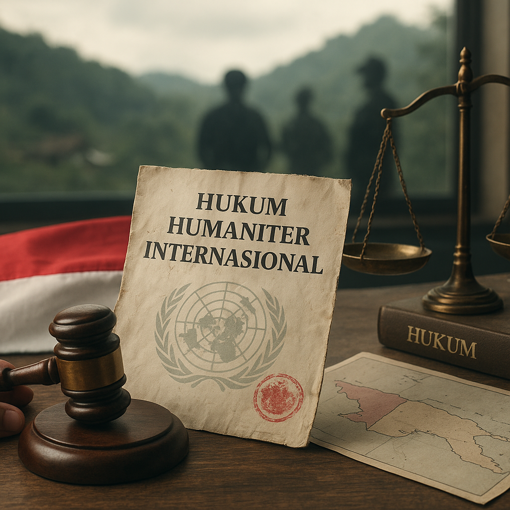 Analisis: Kegagalan Implementasi Hukum Humaniter dalam Konflik Papua dan Ancaman Bagi Kedaulatan Hukum Indonesia