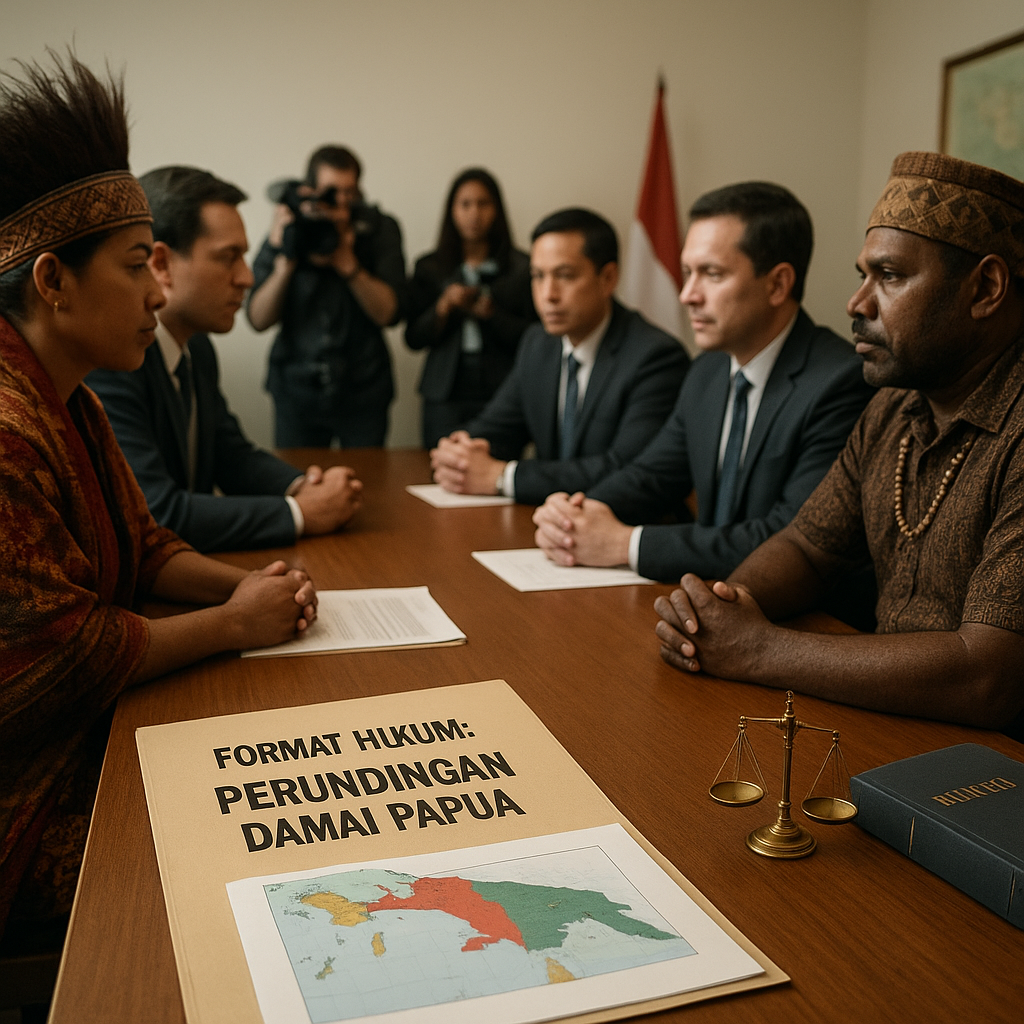 Mencari Format Hukum untuk Perundingan Damai Papua: Pelajaran dari Aceh dan Dunia