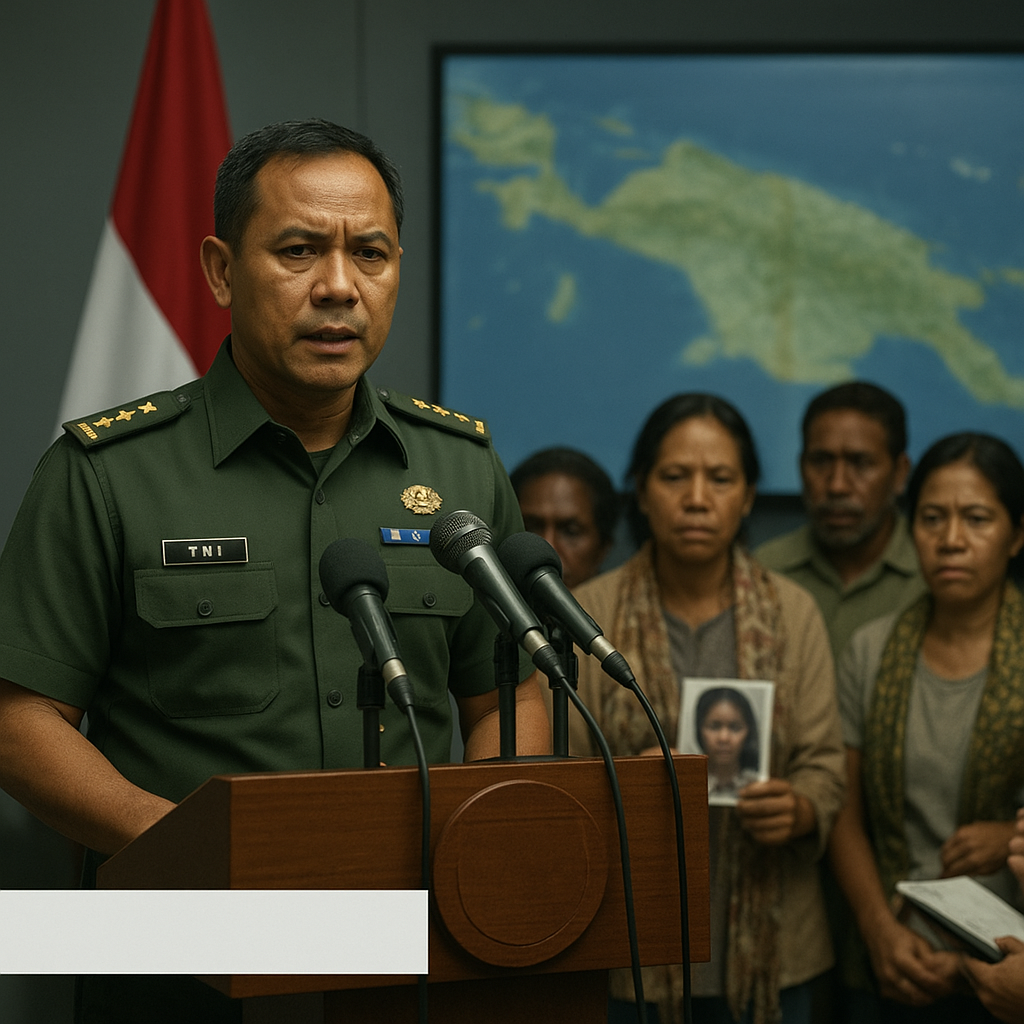 Kapuspen TNI Ungkap Warga Sipil Masih Disandera KKB di Papua: Uji Prinsip Distinction dan Proportionality