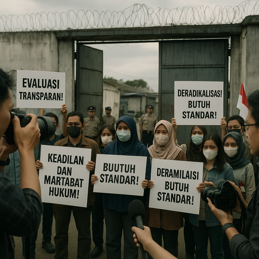 Kontroversi Pembebasan Narapidana Terorisme: Antara Deradikalisasi dan Martabat Hukum
