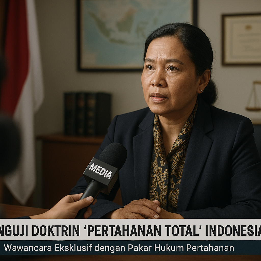 Menguji Doktrin 'Pertahanan Total' Indonesia di Tengah Konflik Global yang Berubah: Wawancara Eksklusif dengan Pakar Hukum Pertahanan