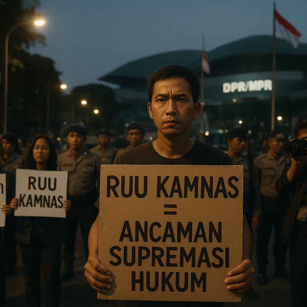 Kontroversi RUU Kamnas: Kekhawatiran Atas Pelebaran Kewenangan dan Ancaman Terhadap Supremasi Hukum