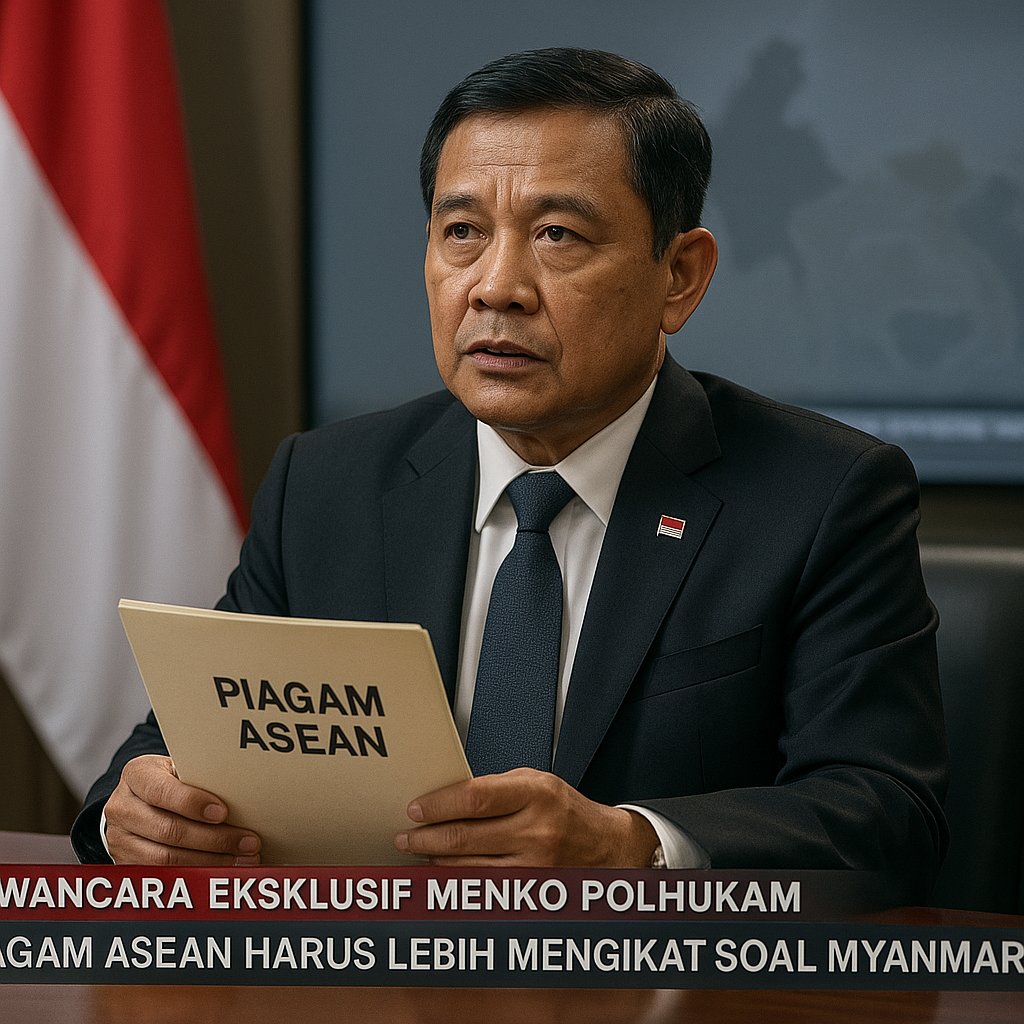 Wawancara Eksklusif Menko Polhukam: Piagam ASEAN Harus Lebih Mengikat soal Myanmar