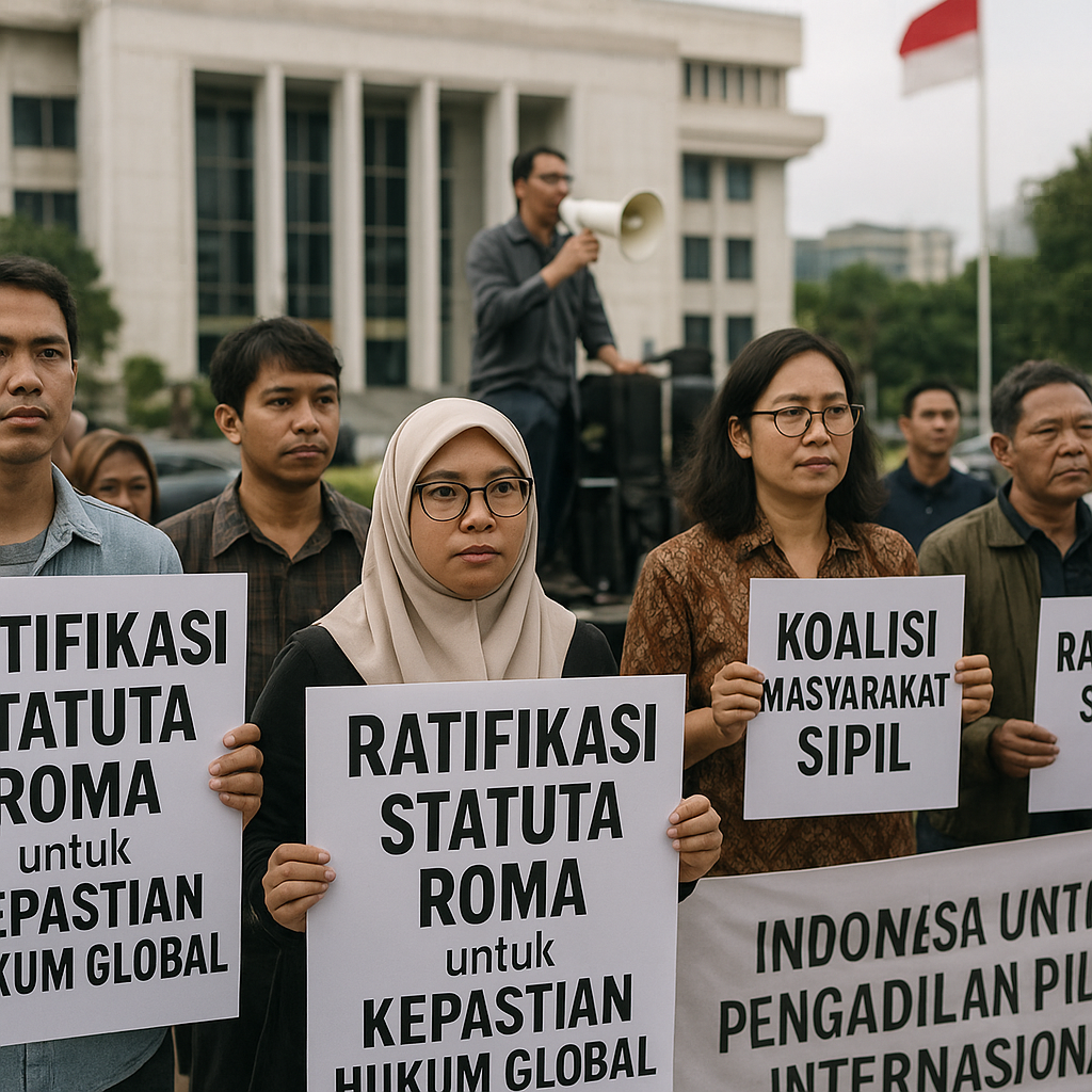 Pemerintah Diminta Ratifikasi Statuta Roma demi Kepastian Hukum Global