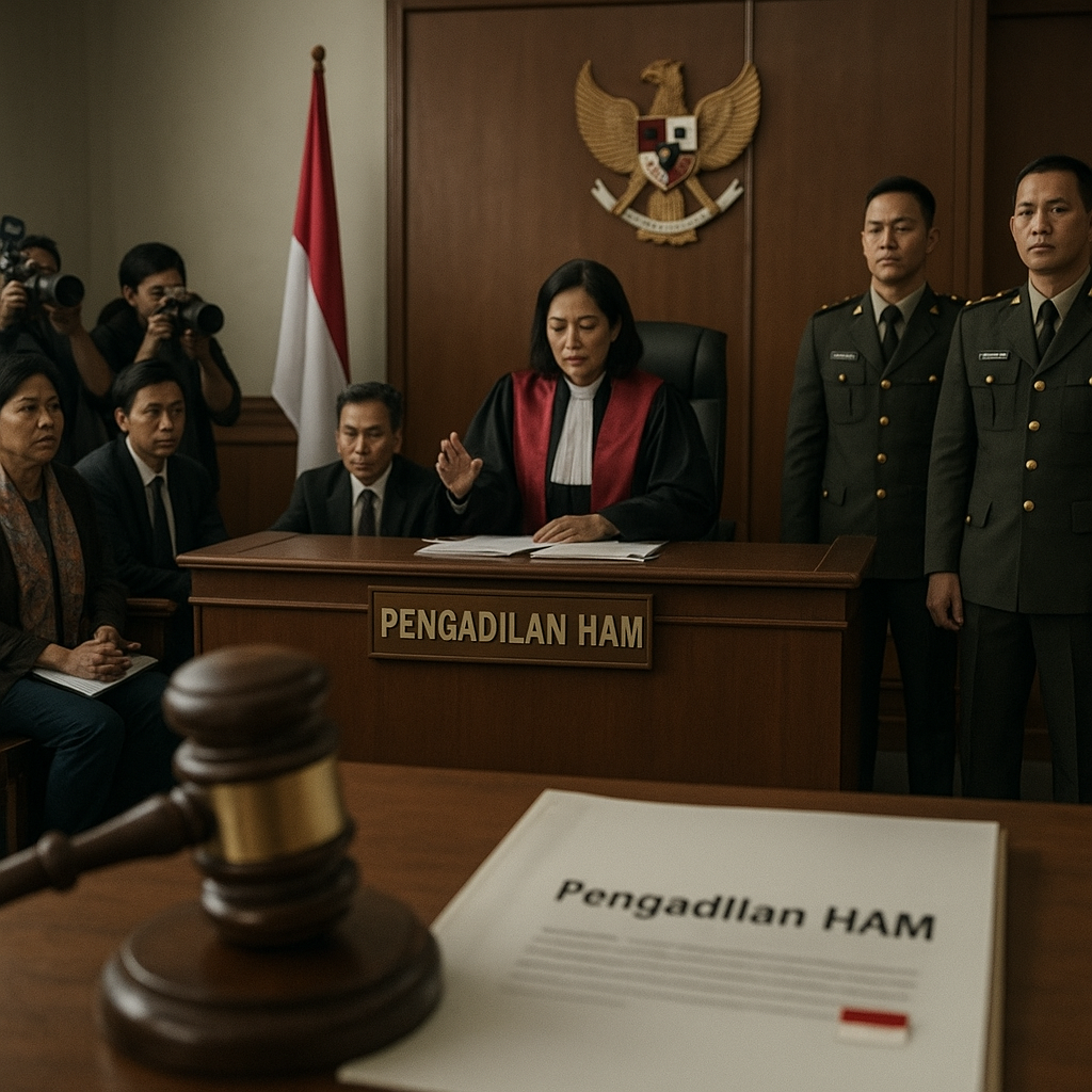 Pengadilan HAM Adili Pelanggaran HAM dalam Operasi Militer di Papua