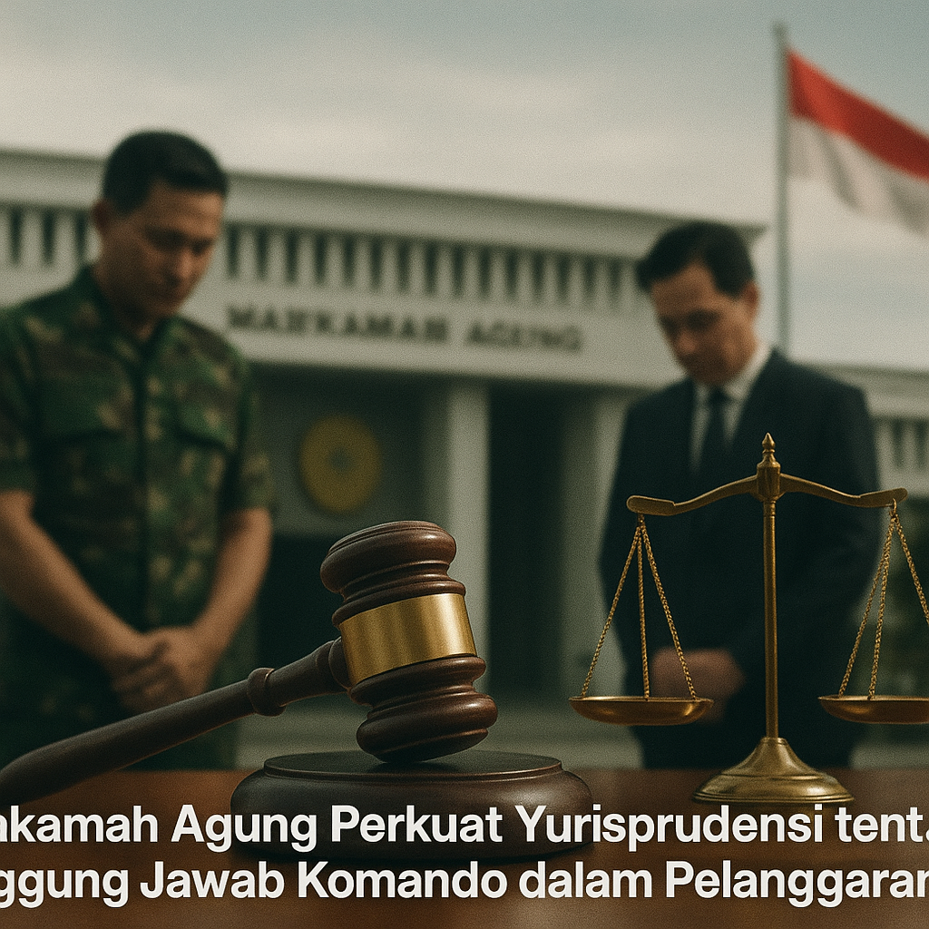 Mahkamah Agung Perkuat Yurisprudensi tentang Tanggung Jawab Komando dalam Pelanggaran HAM