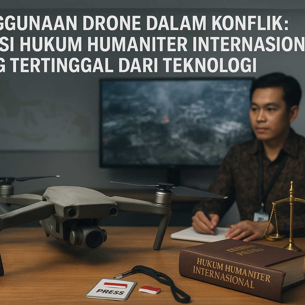 Penggunaan Drone dalam Konflik: Revisi Hukum Humaniter Internasional yang Tertinggal dari Teknologi