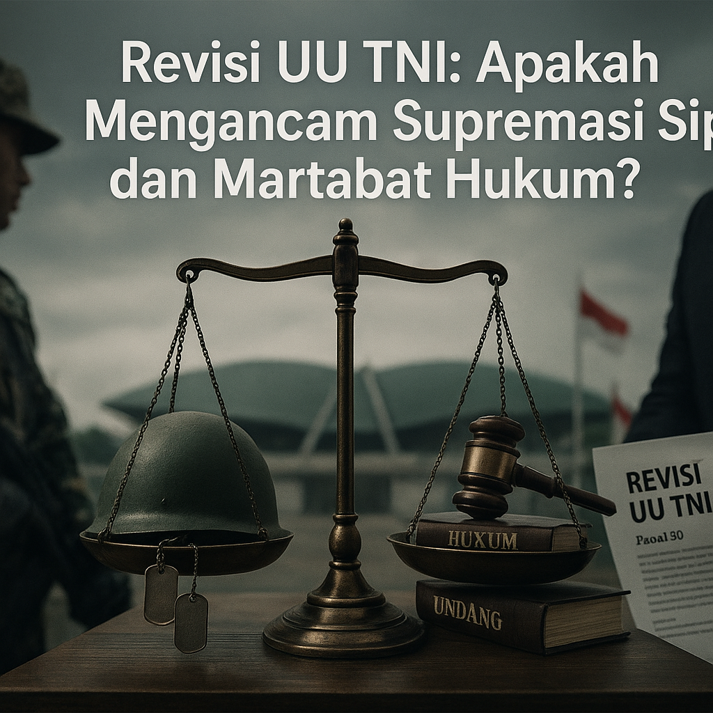 Revisi UU TNI: Apakah Mengancam Supremasi Sipil dan Martabat Hukum?