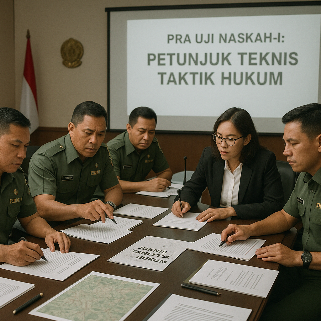 Mengintip Cara TNI AD Menerapkan 'Taktik Hukum' di Medan Operasi