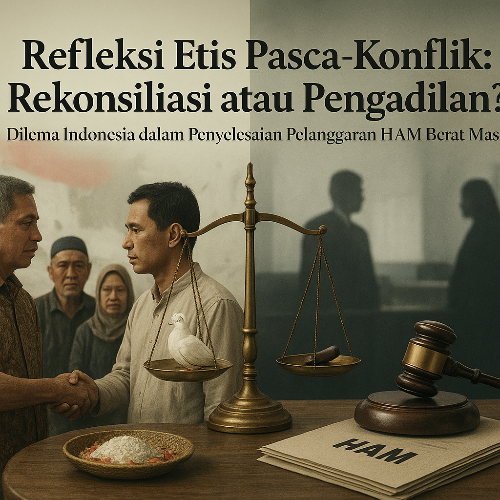 Refleksi Etis Pasca-Konflik: Rekonsiliasi atau Pengadilan? Dilema Indonesia dalam Penyelesaian Pelanggaran HAM Berat Masa Lalu