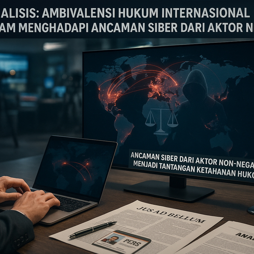Analisis: Ambivalensi Hukum Internasional dalam Menghadapi Ancaman Siber dari Aktor Non-Negara