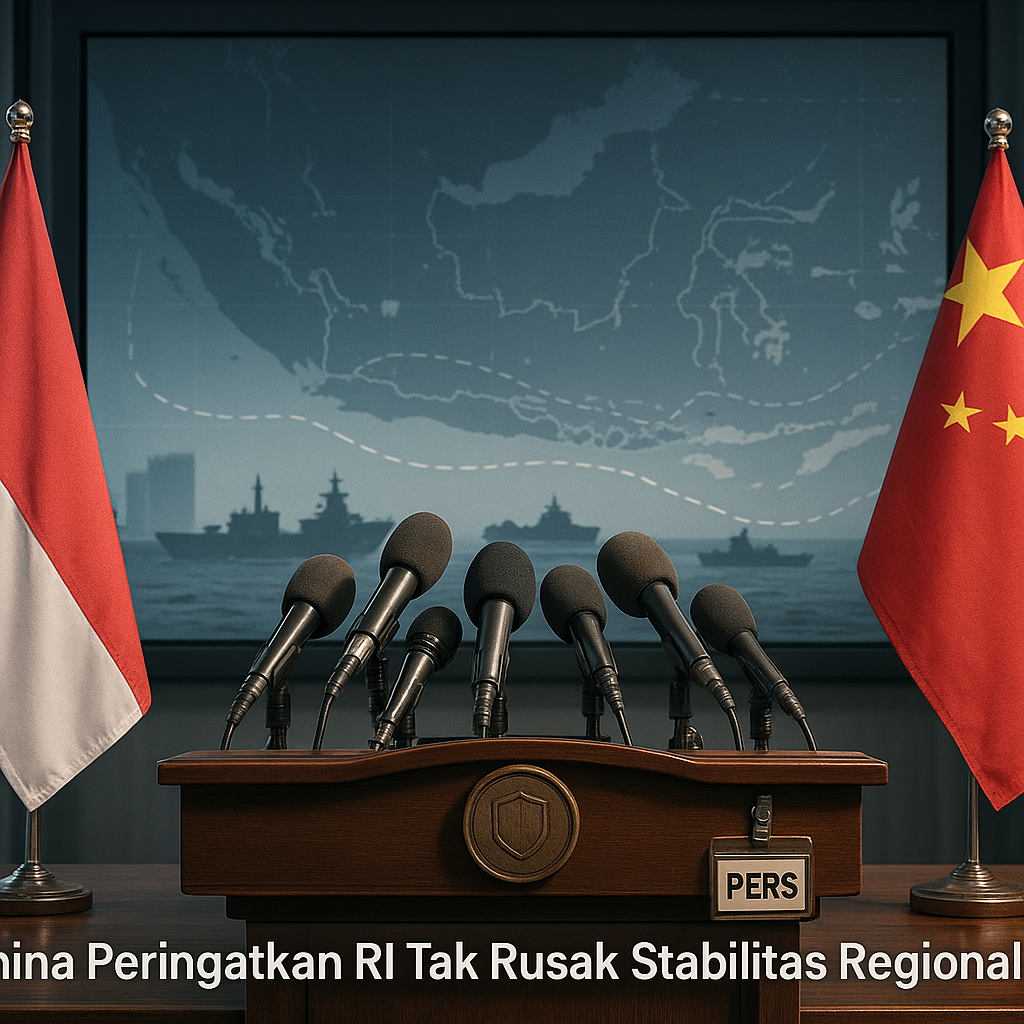China Peringatkan RI Tak Rusak Stabilitas Regional