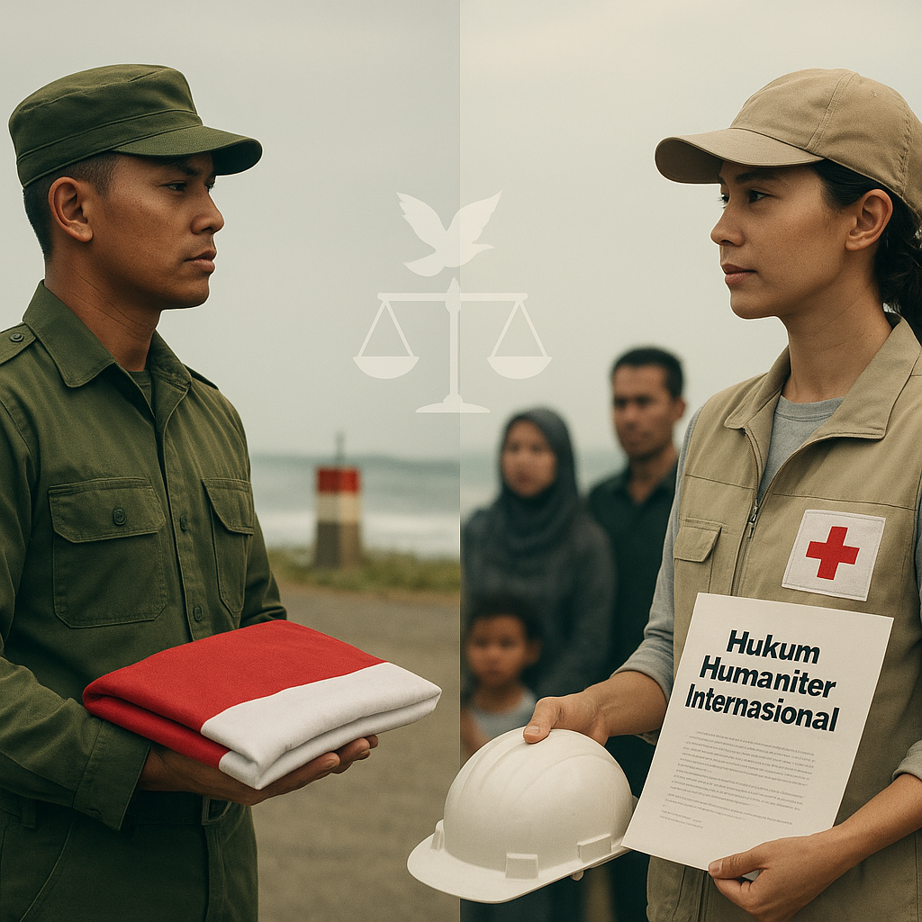 Opini: Membela Kedaulatan versus Menaati Hukum Humaniter: Dikotomi Palsu dalam Operasi Militer