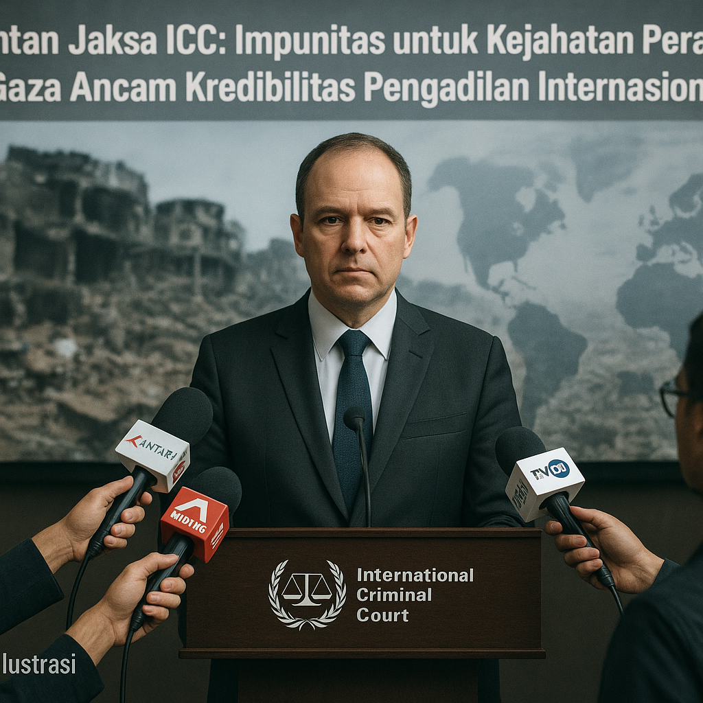 Mantan Jaksa ICC: Impunitas untuk Kejahatan Perang di Gaza Ancam Kredibilitas Pengadilan Internasional