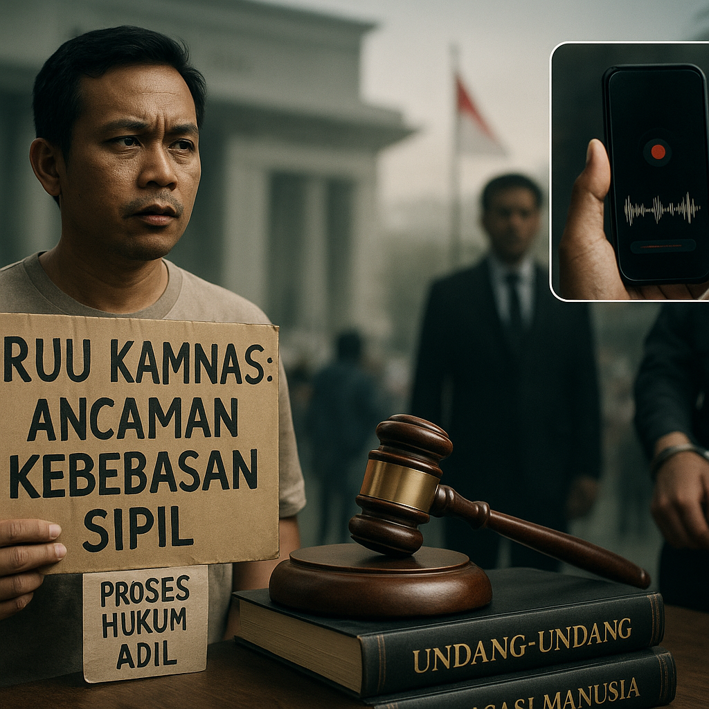 Rancangan Undang-Undang Keamanan Nasional Dikritik: Ancam Prinsip Due Process dan Kebebasan Sipil