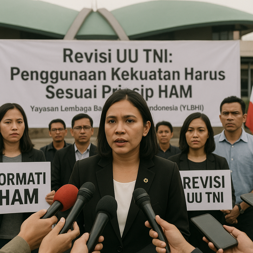 YLBHI Desak Revisi UU TNI: Aturan Penggunaan Kekuatan Harus Sesuai Prinsip HAM