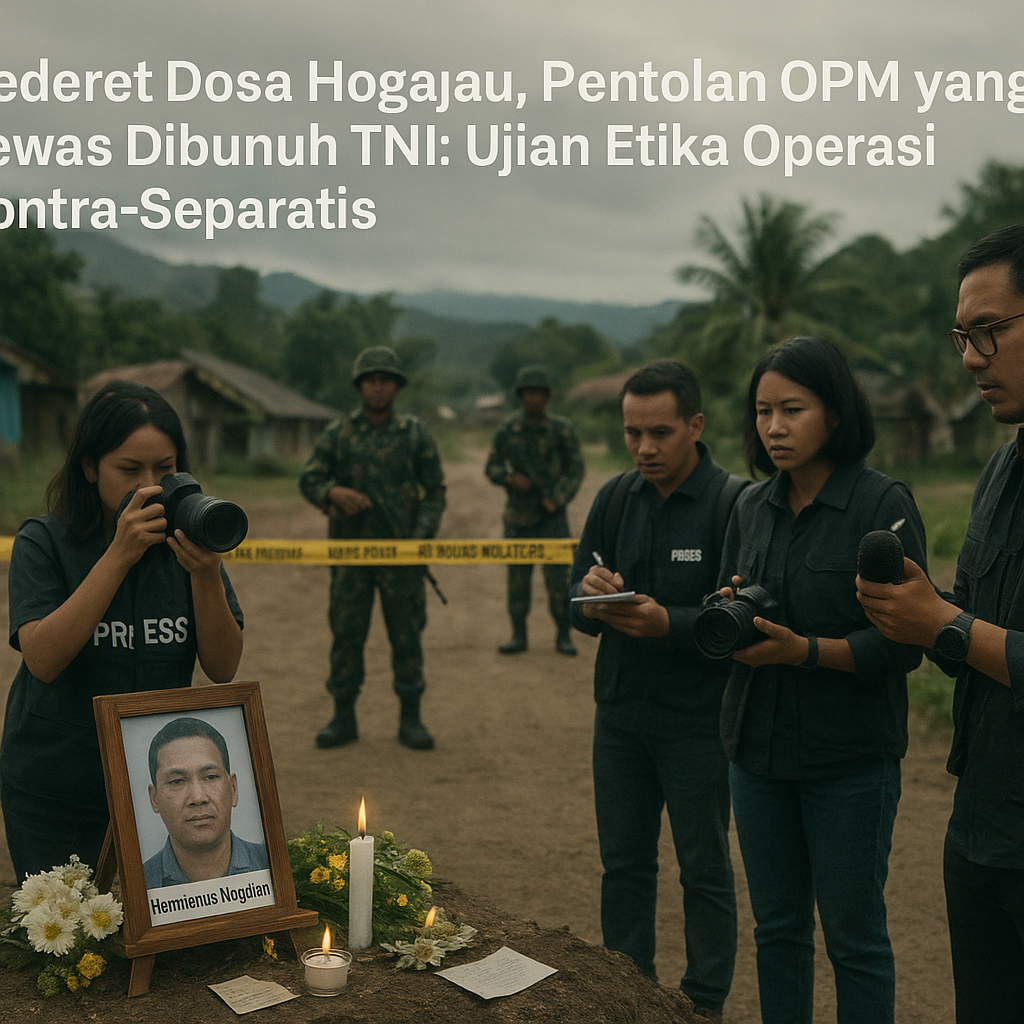 Sederet Dosa Hogajau, Pentolan OPM yang Tewas Dibunuh TNI: Ujian Etika Operasi Kontra-Separatis