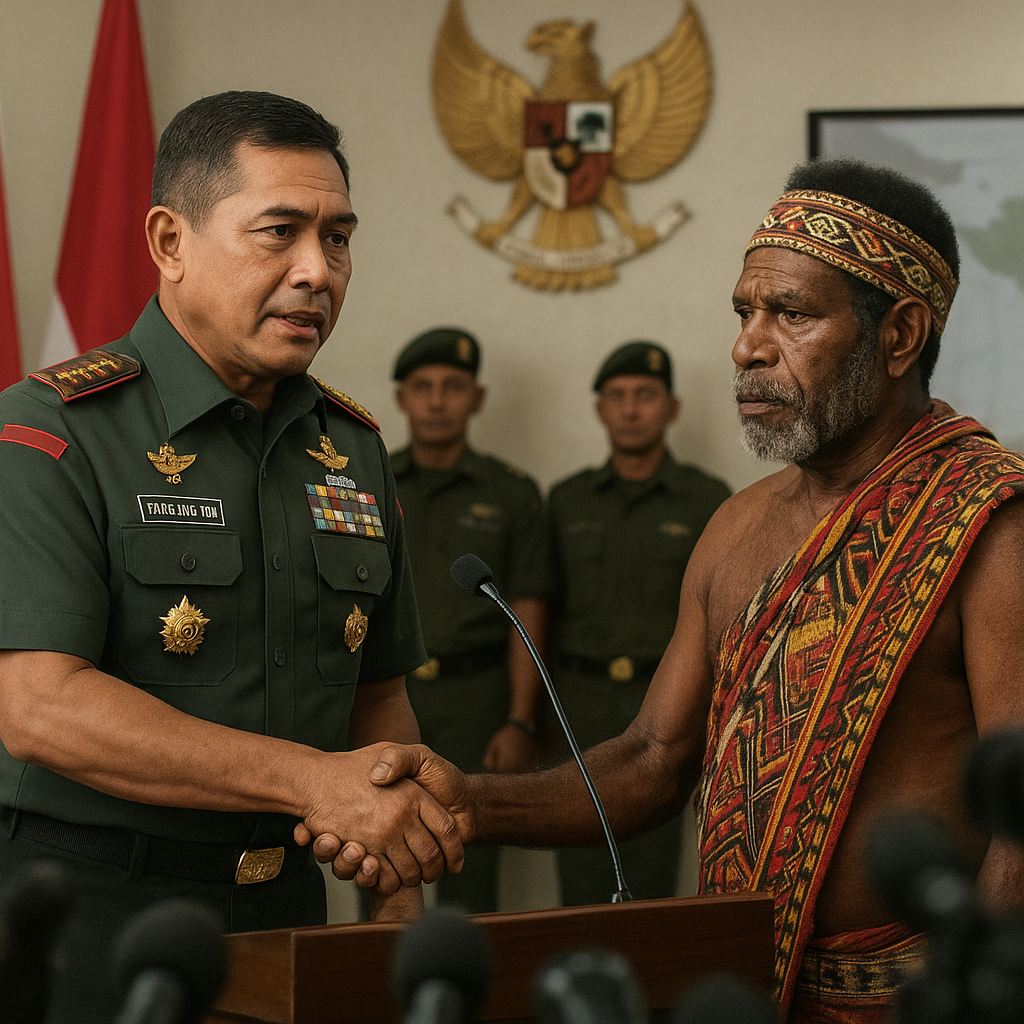 Panglima TNI: Penyelesaian Masalah Papua Harus Kolaborasi, Bukan Hanya Kekerasan