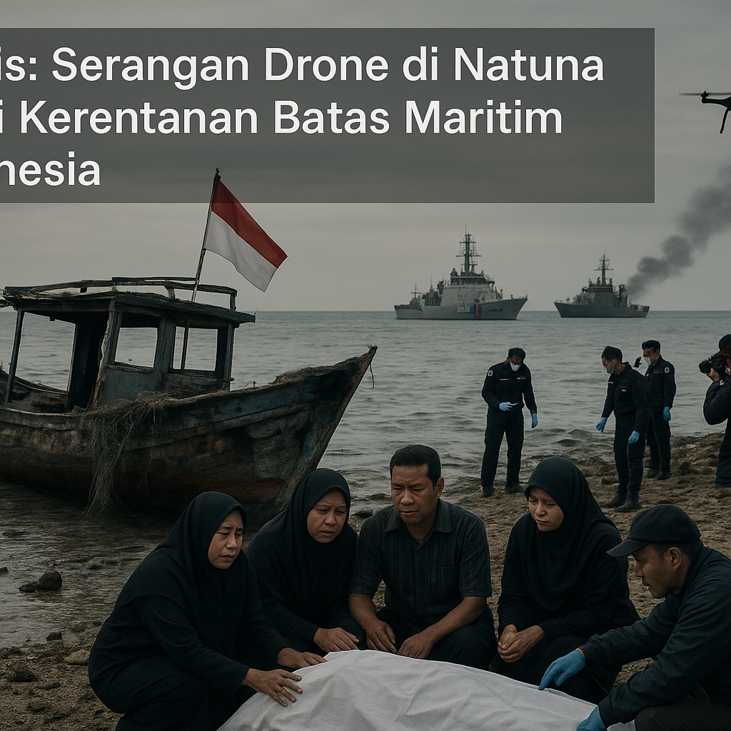 Analis: Serangan Drone di Natuna Bukti Kerentanan Batas Maritim Indonesia