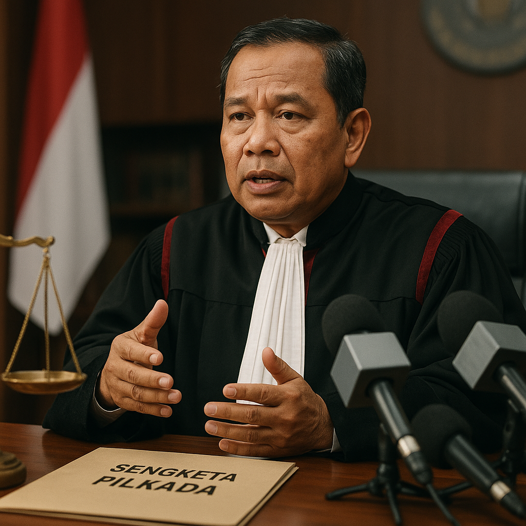Wawancara Eksklusif: Ketua Mahkamah Konstitusi Soroti Etika Hukum dalam Penanganan Sengketa Pilkada