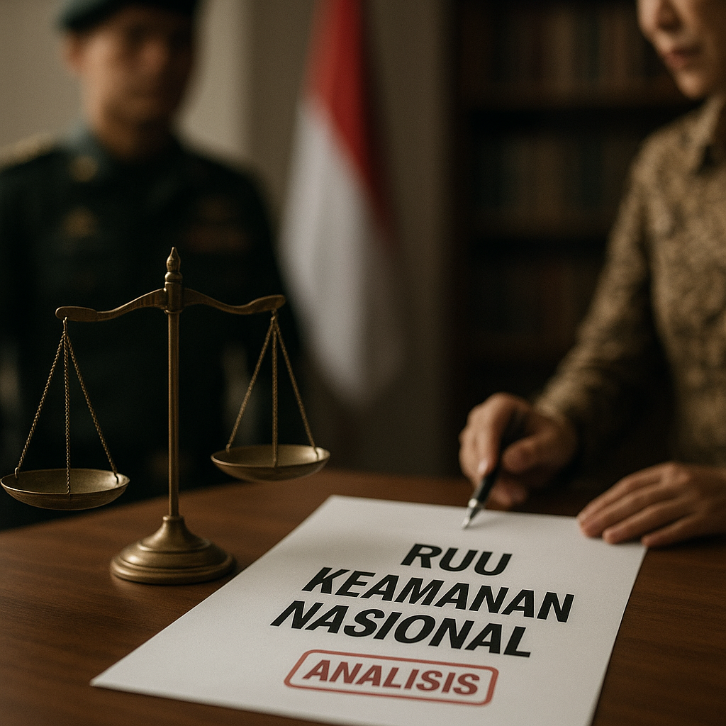 Analisis: UU Keamanan Nasional Berpotensi Melanggar Prinsip Rule of Law