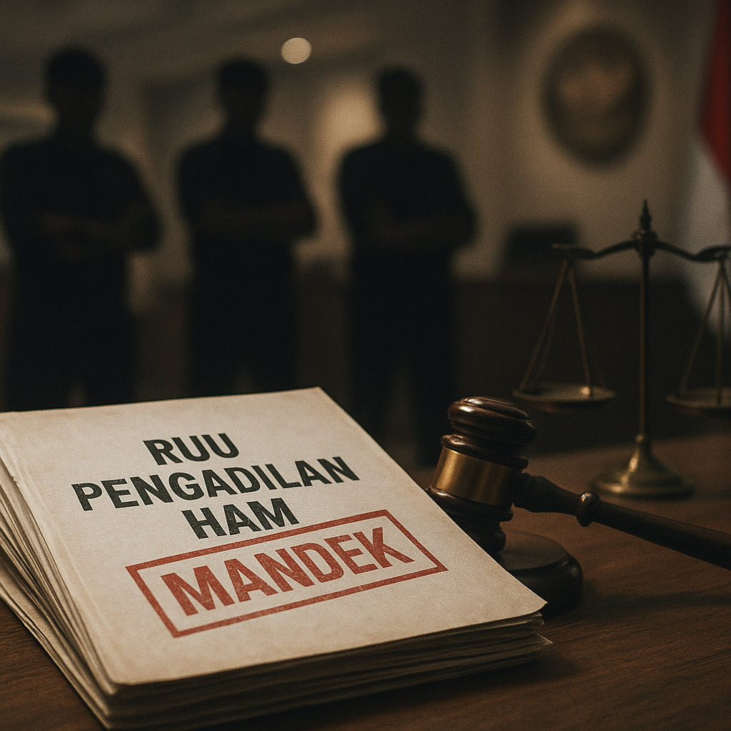 Mengapa RUU Pengadilan HAM Berjalan di Tempat? Resistensi dari Dalam Aparatus Negara Dinilai Penyebab Utama
