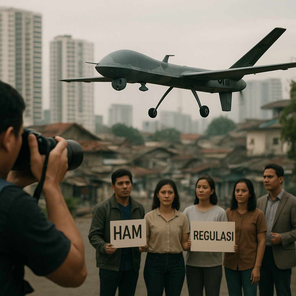 Etika dan Hukum Penggunaan Drone Militer: Antara Efektivitas Operasi dan Risiko Pelanggaran HAM