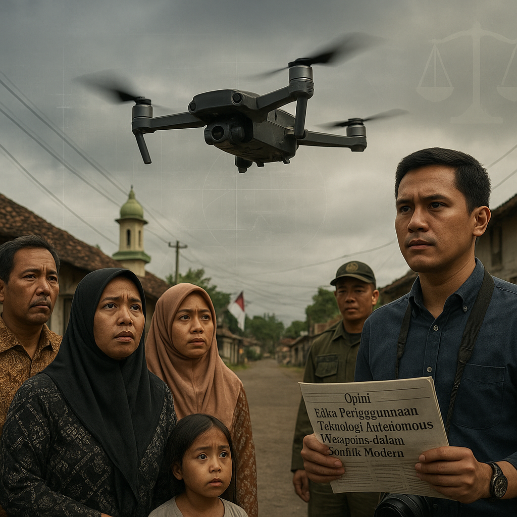 Opini: Etika Penggunaan Teknologi Autonomous Weapons dalam Konflik Modern